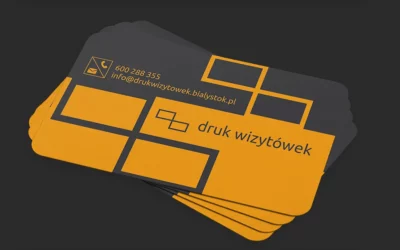 Projekt i druk wizytówek Białystok